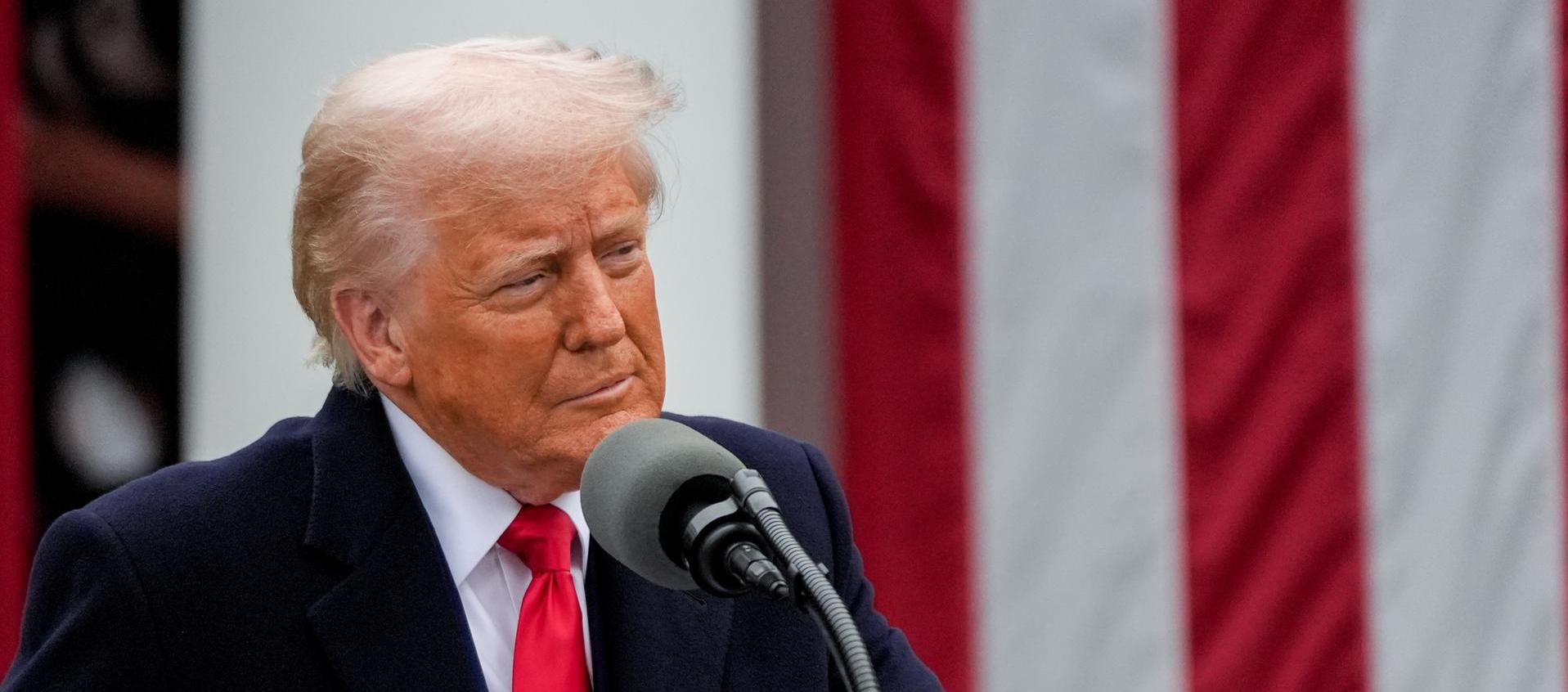 El presidente de EE.UU., Donald Trump. 