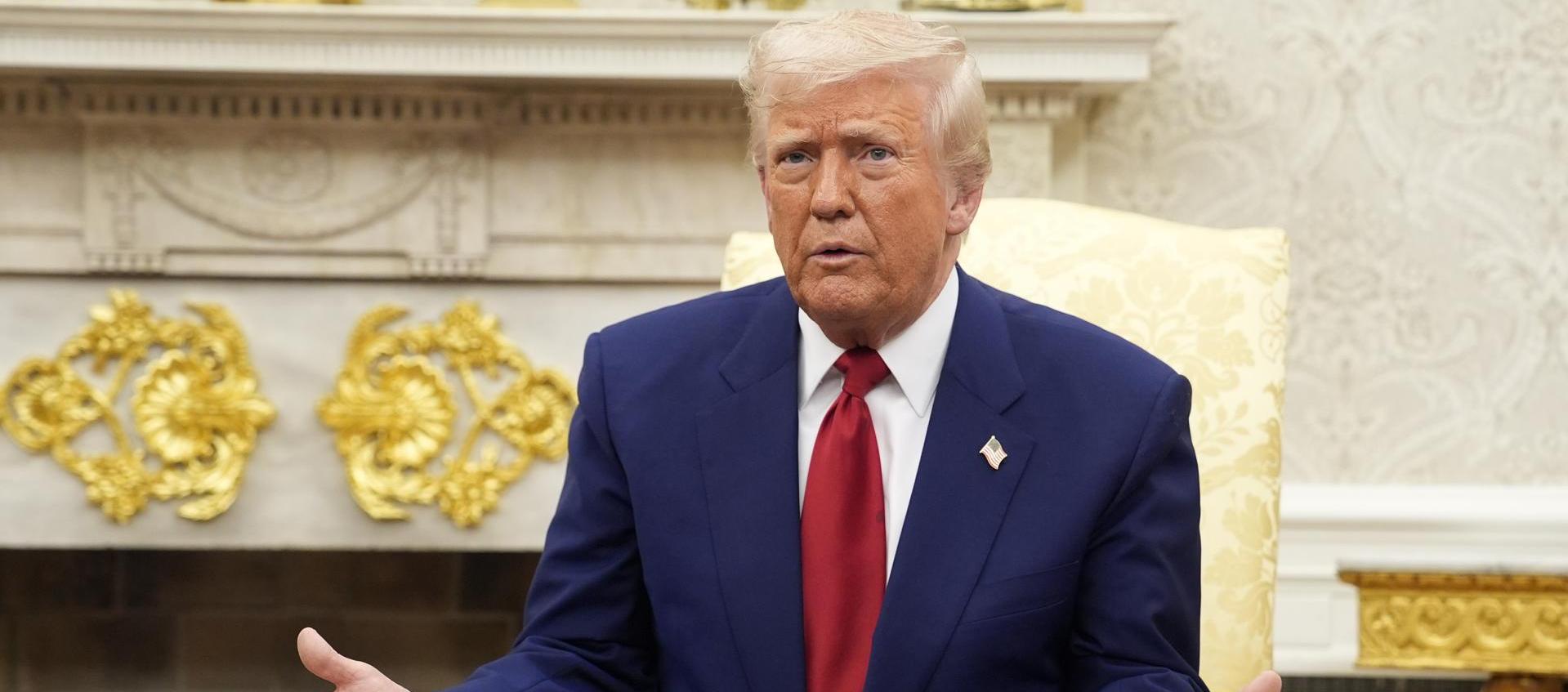 Donald Trump, Presidente de Estados Unidos.