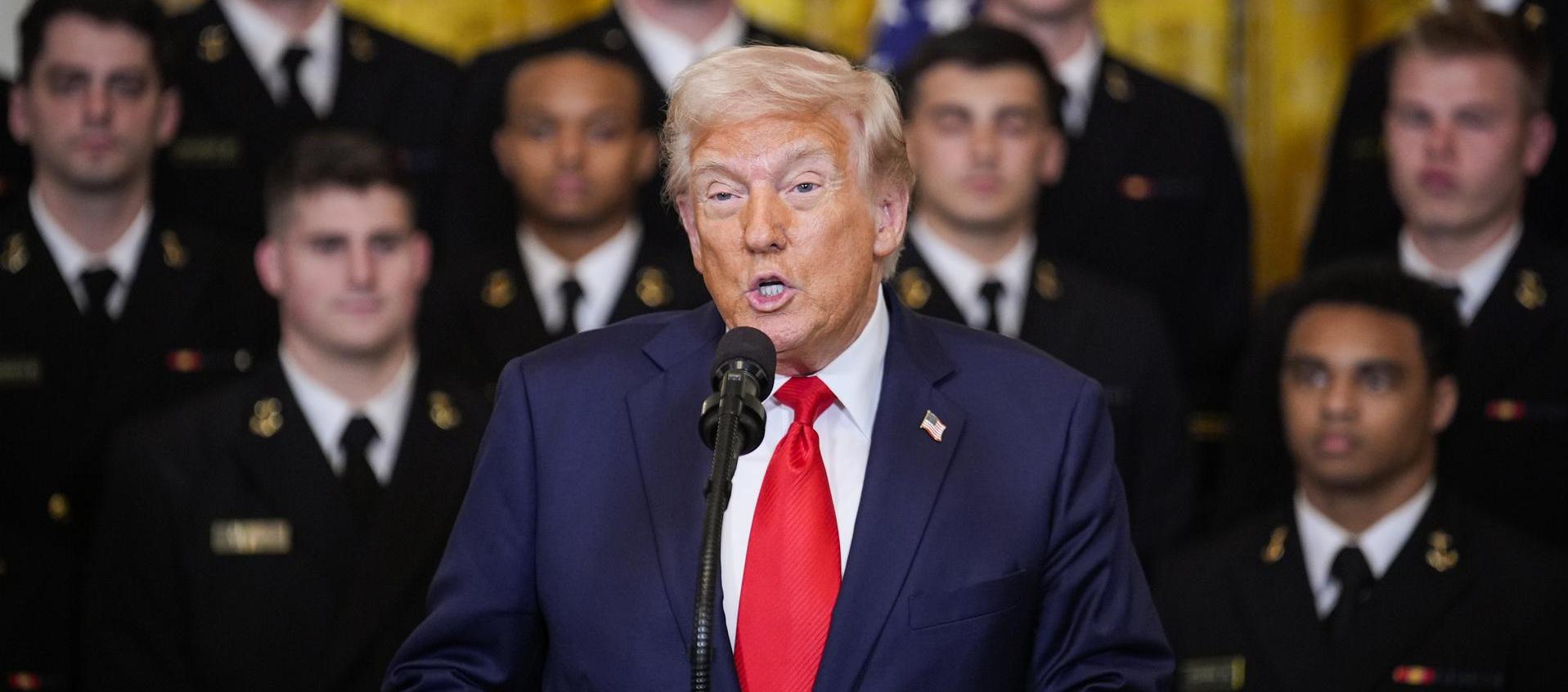 Donald Trump, Presidente de Estados Unidos.