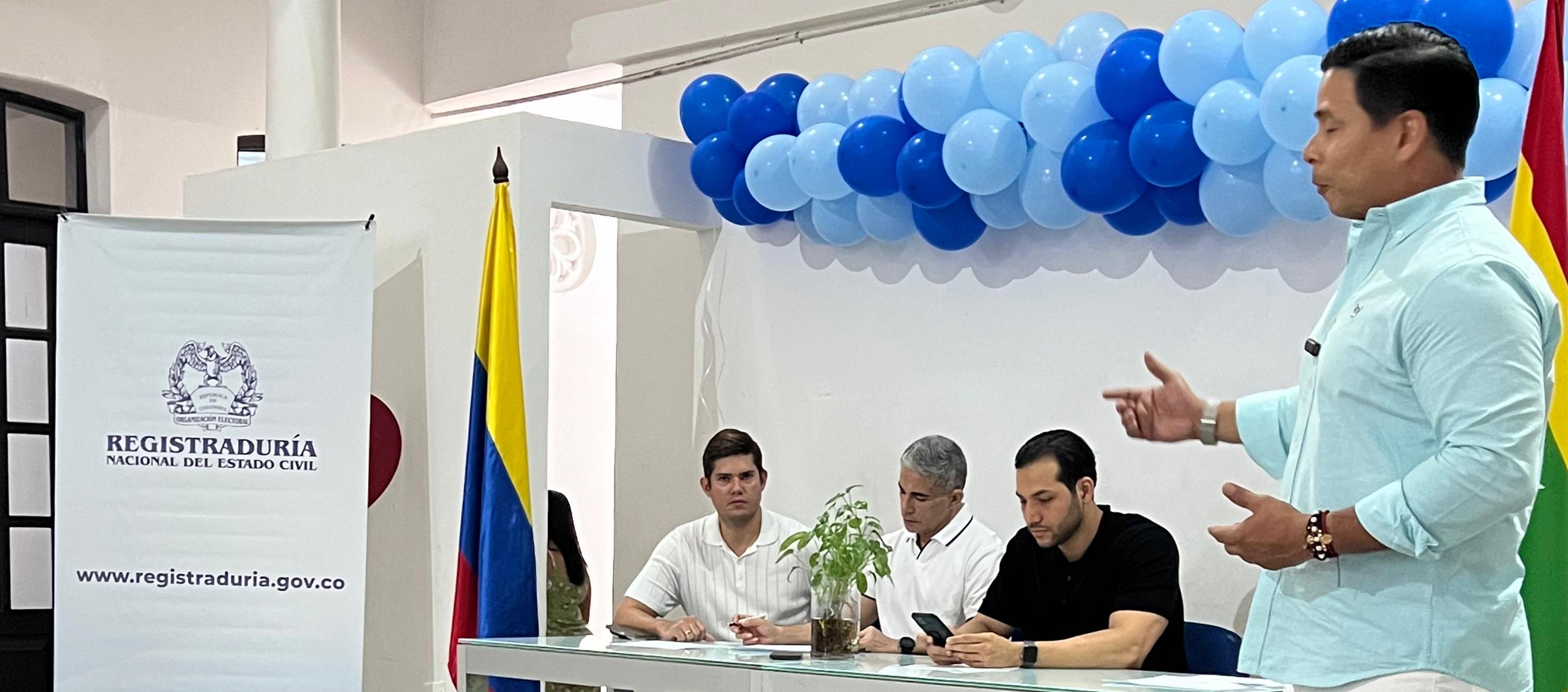 Registrador especial de Barranquilla, Johan Ariza.