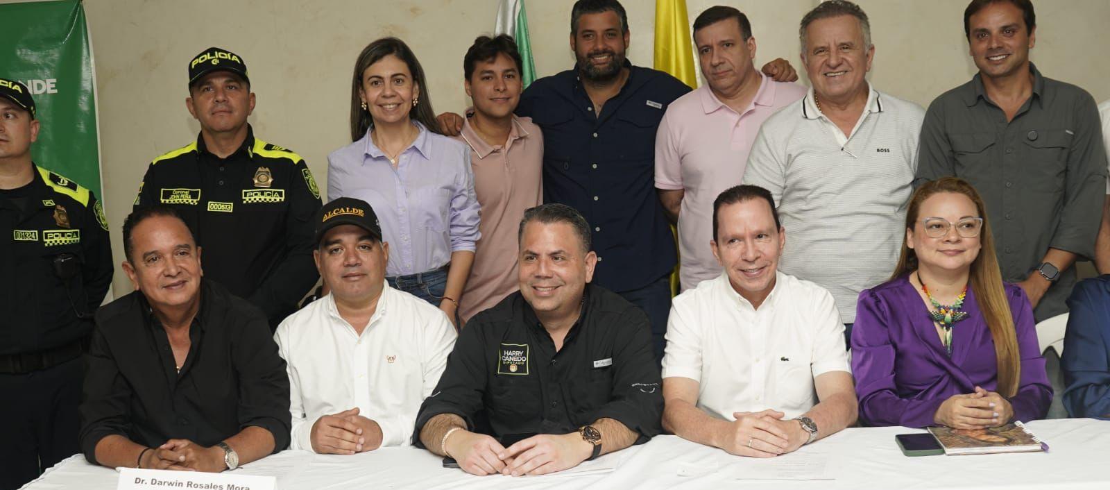 Diputados en sesión descentralizada en Sabanagrande.