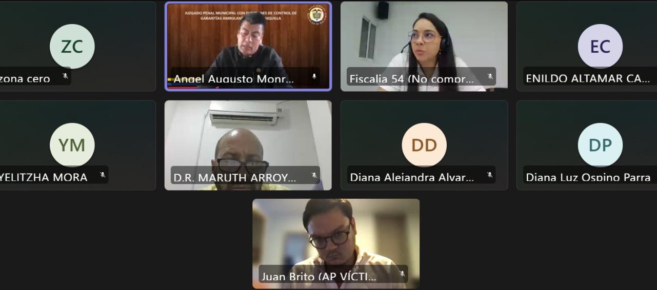 Audiencia contra los capturados por presunto robo de tierras.