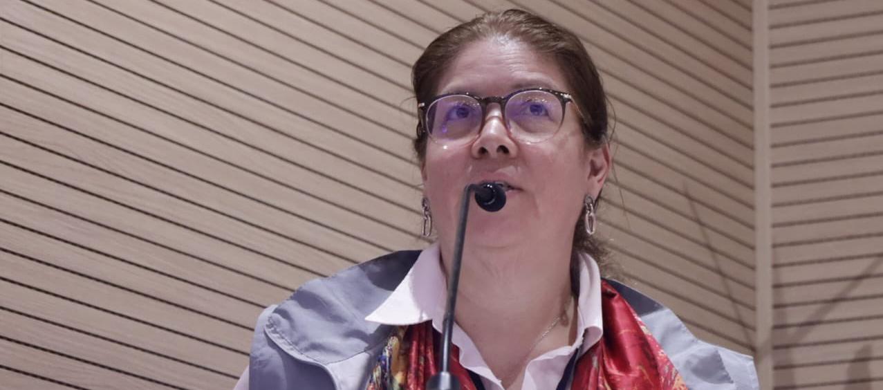 Directora de la Misión de Observación Electoral (MOE), Alejandra Barrios.