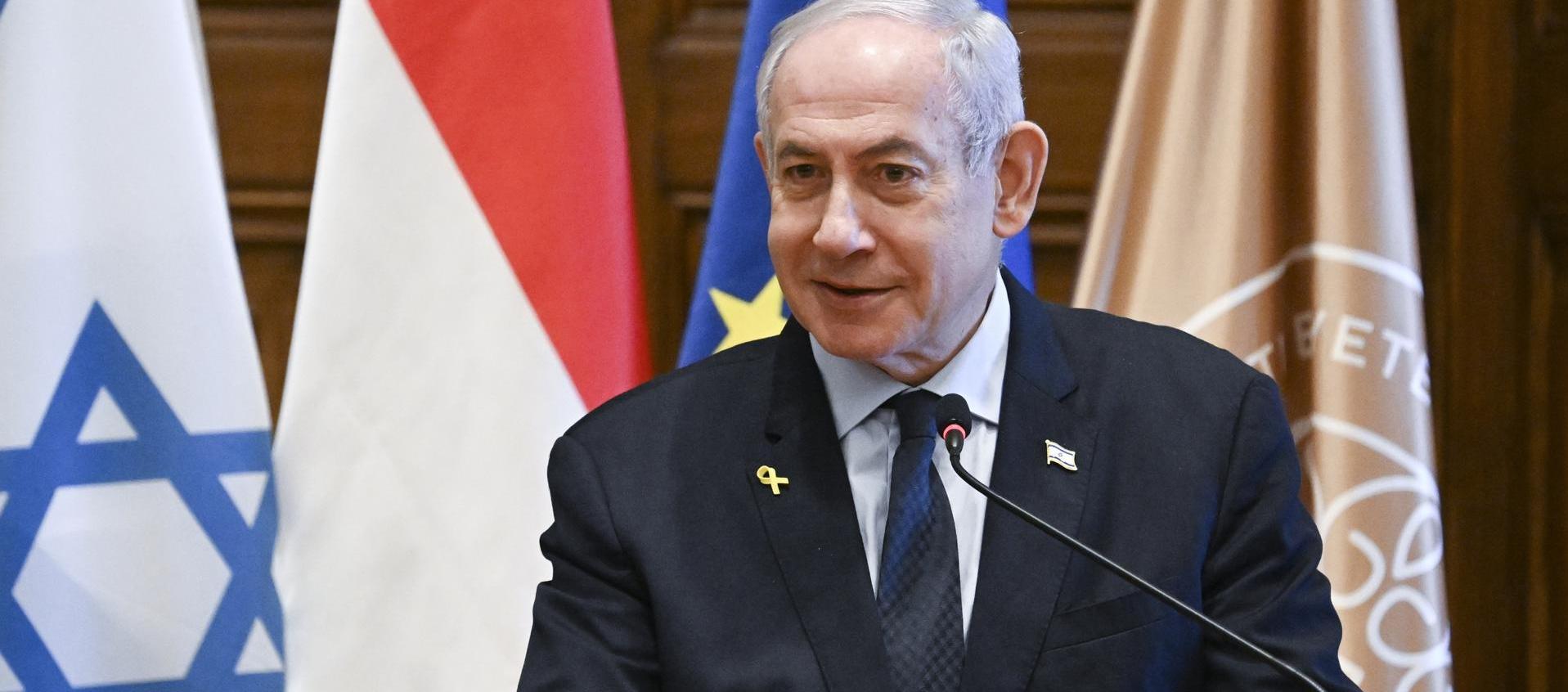 El primer ministro israelí, Benjamín Netanyahu. 