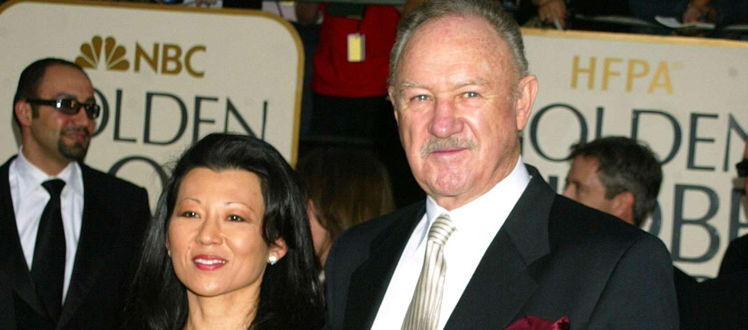 Betsy Arakawa y Gene Hackman.