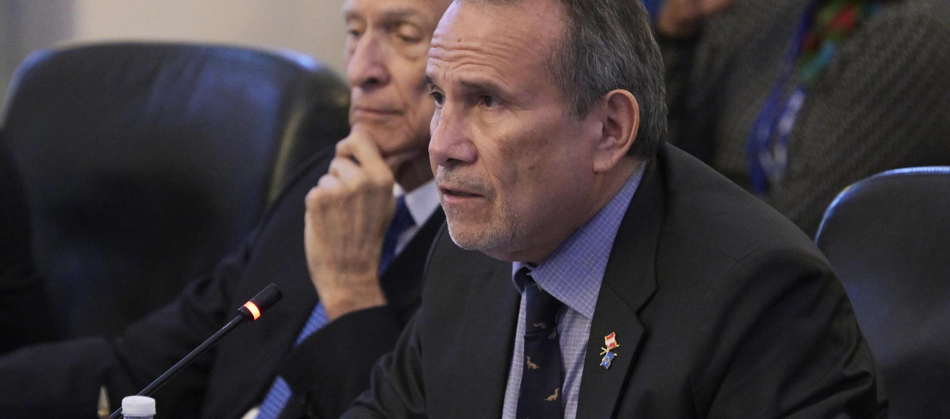 Canciller de Perú, Elmer Schialer.