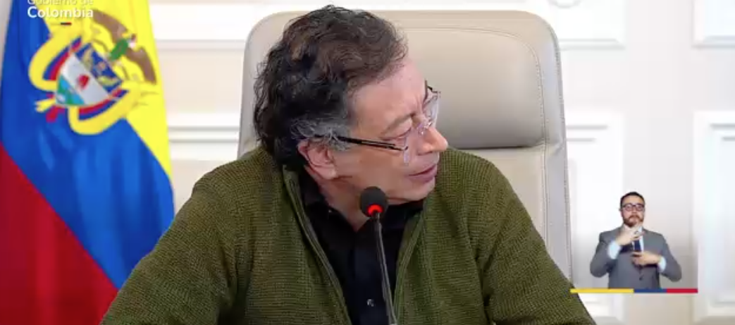 Gustavo Petro, Presidente de Colombia. 