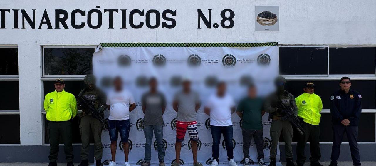 Las capturas se dieron en el departamento del Magdalena. 