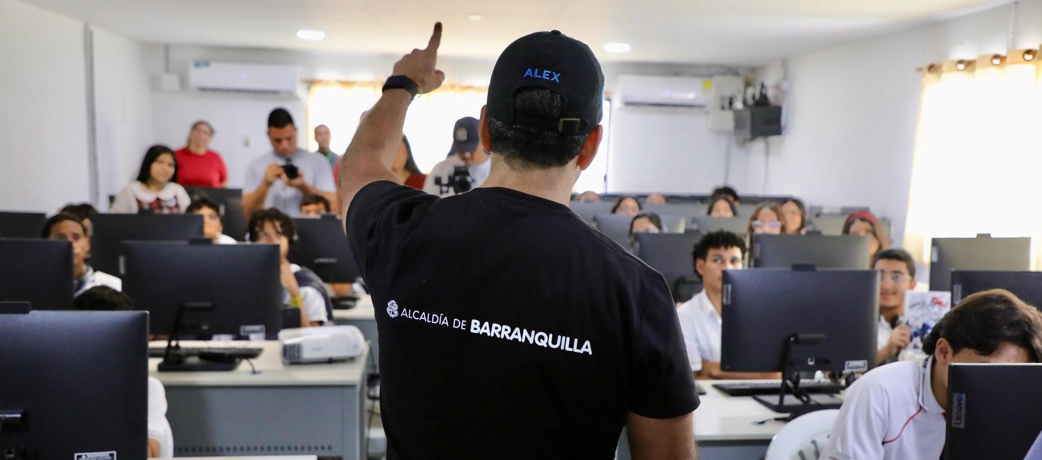 El Alcalde de Barranquilla, Alex Char.