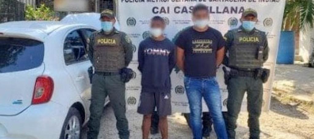 Yefri Yair Pitalua Teherán y Alexis Garzón Obregón.