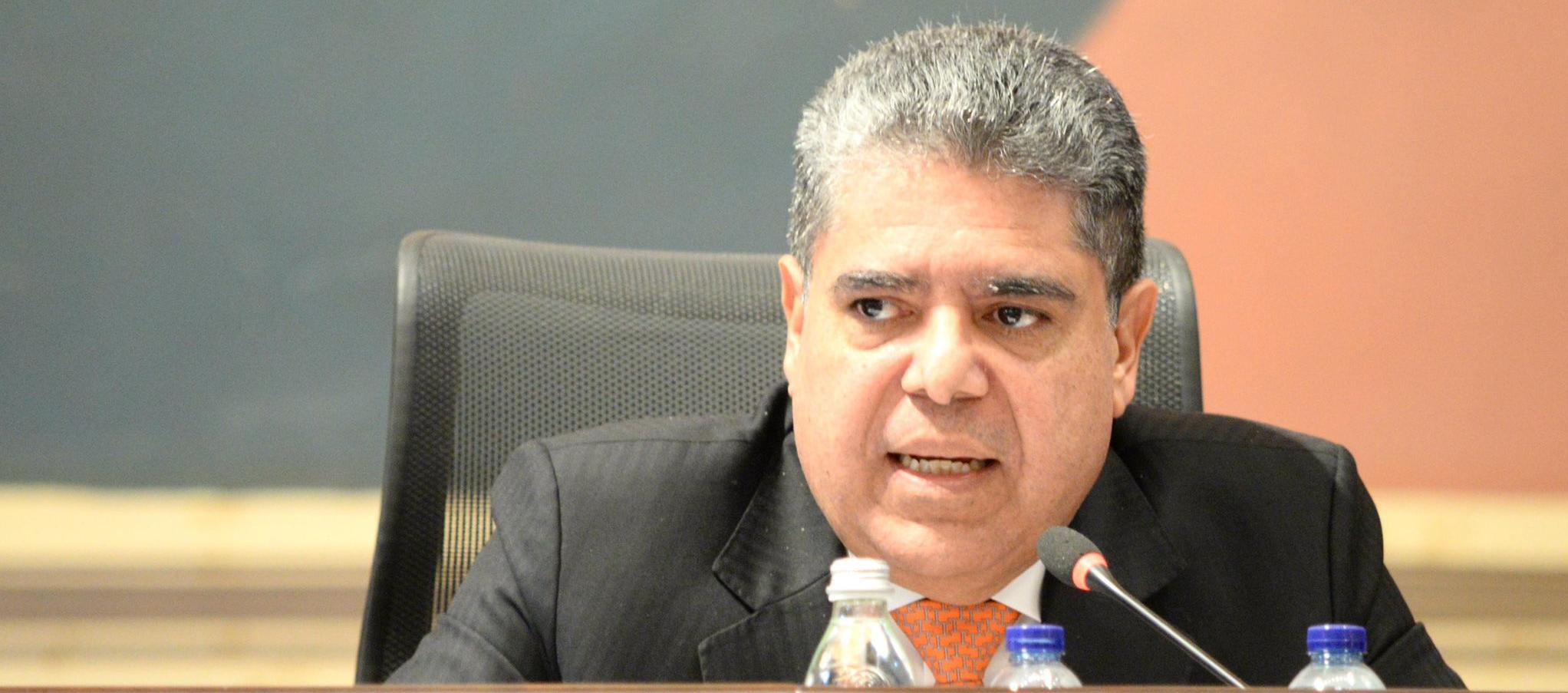 El Contralor General de la República, Carlos Hernán Rodríguez Becerra.