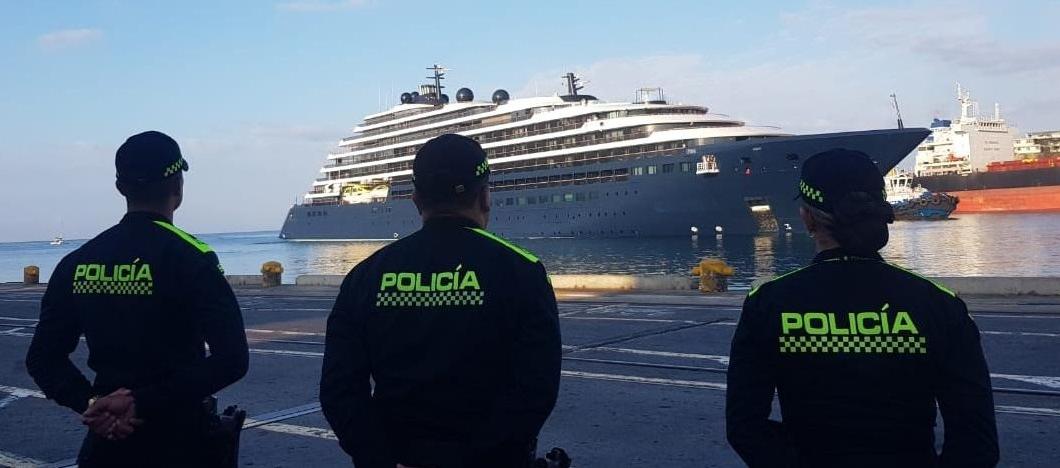 Cruceros en el Puerto de Santa Marta.