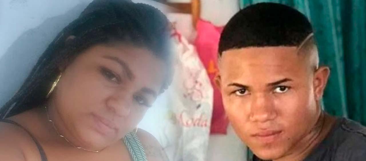 Maura Gordon Puerta y su hijo Juan David Rodríguez Gordon.