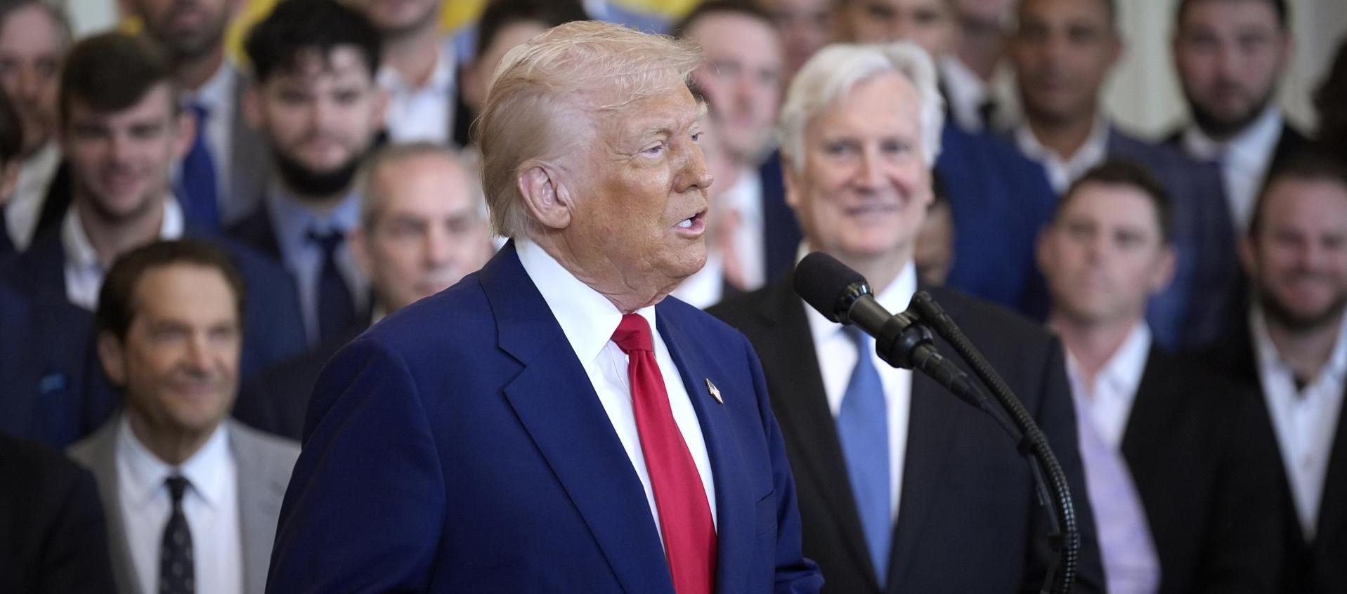 Donald Trump, presidente de Estados Unidos. 