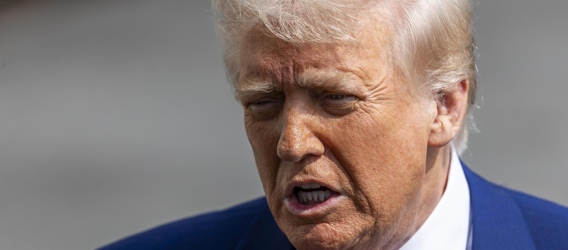 Donald Trump, Presidente de Estados Unidos.