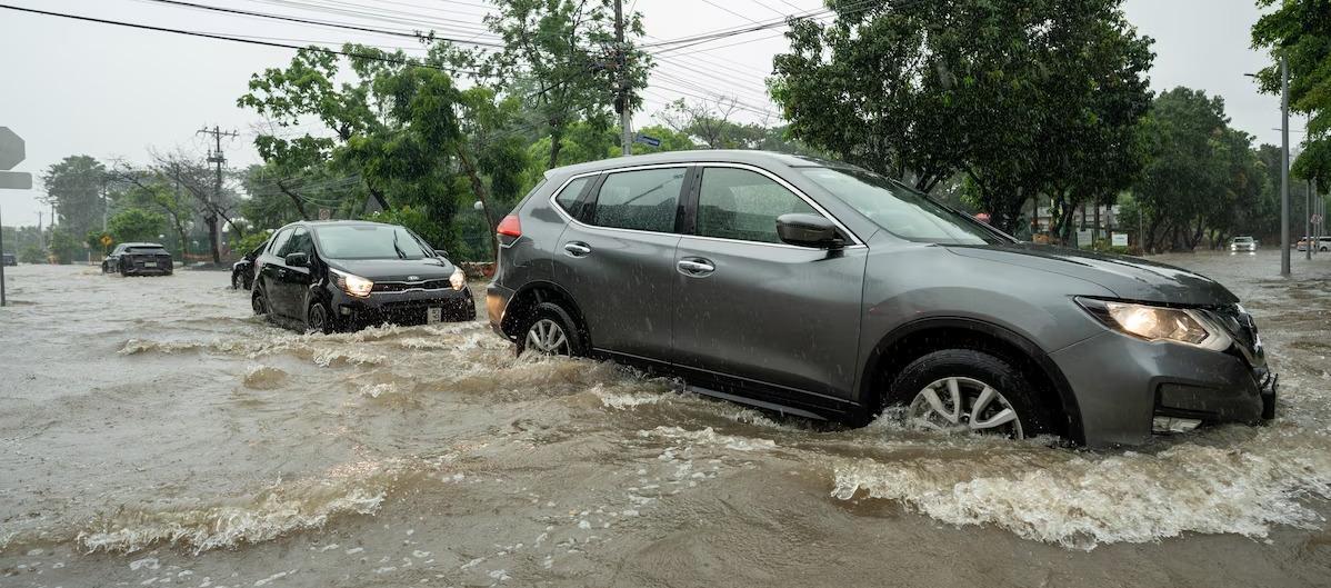 Lluvias en la provincia de Guayas.
