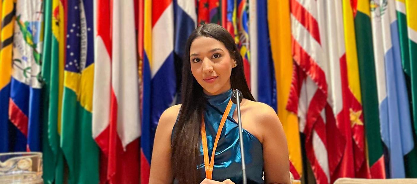 Emily del Villar, estudiante de Ciencia Política y Derecho en la Universidad del Atlántico.