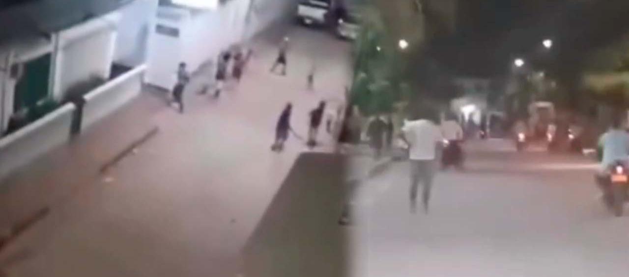 Los enfrentamientos ocurrieron en la madrugada de este domingo. 