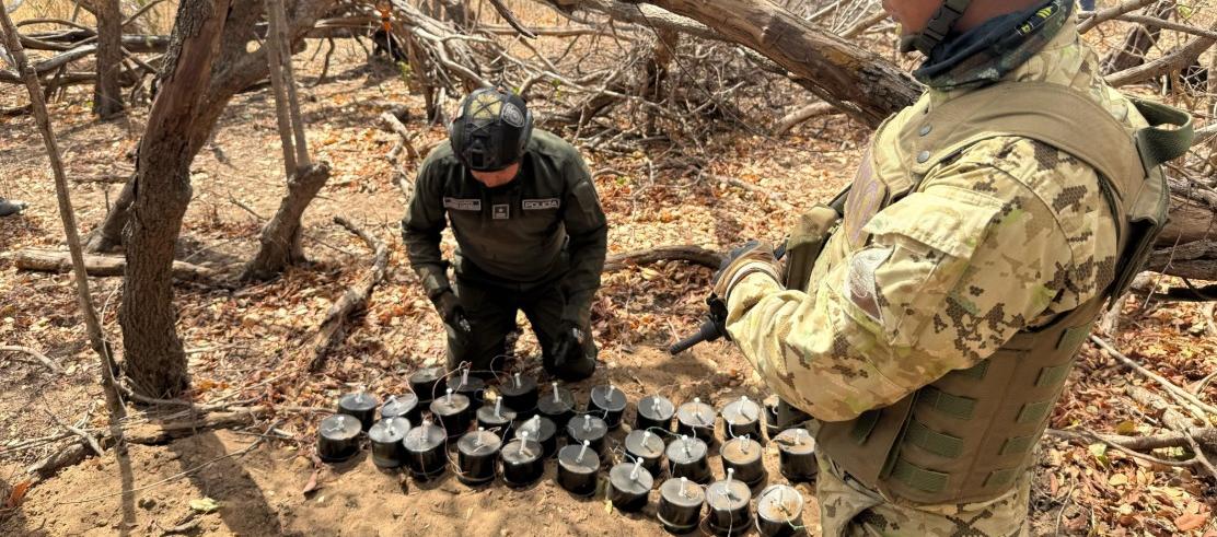 Pertenecientes al Frente de Guerra Norte del grupo armado organizado ELN.
