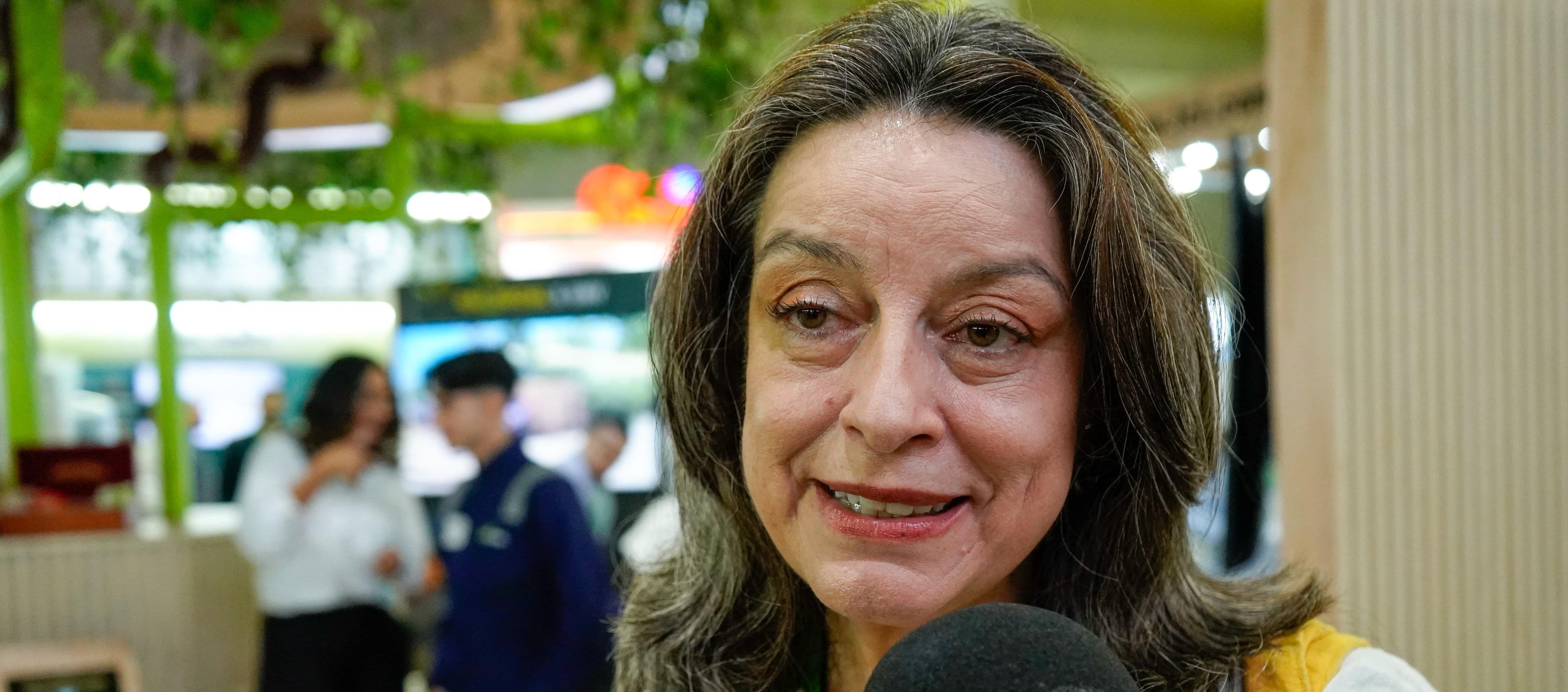 La directora Ejecutiva de Asoenergía, Sandra Fonseca.