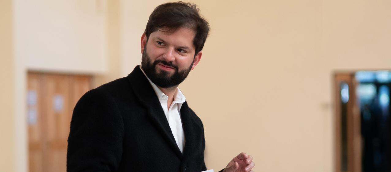 Gabriel Boric, presidente de Chile. 