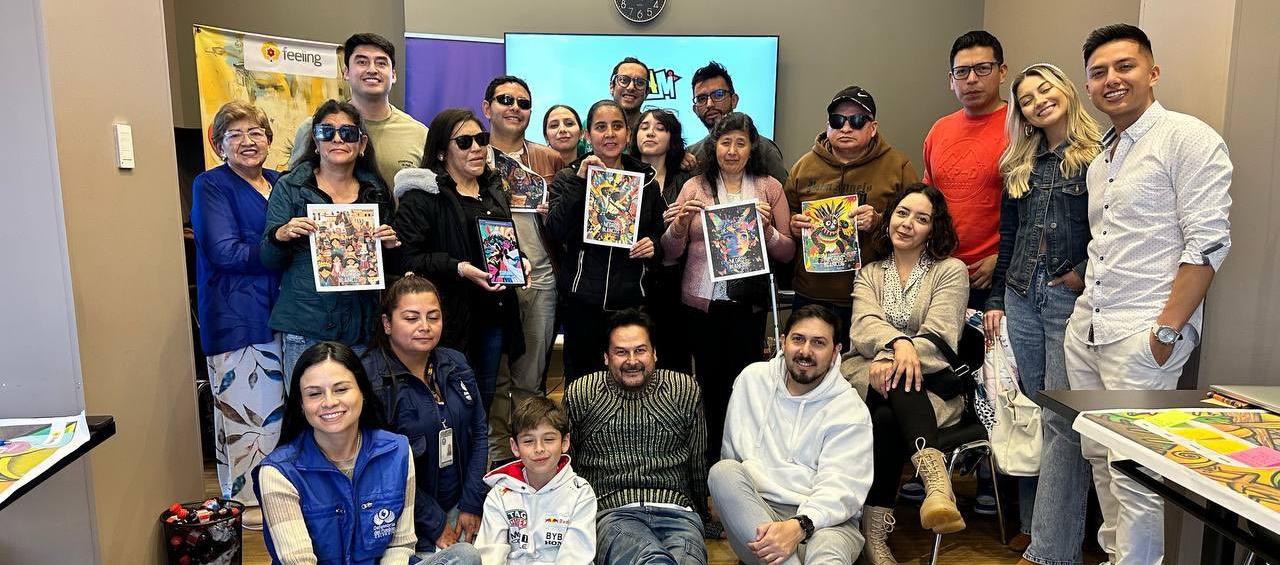 El espacio creó una reflexión sobre la inclusión.