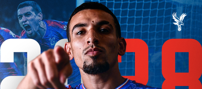 Daniel Muñoz renovó contrato con Crystal Palace hasta 2028.