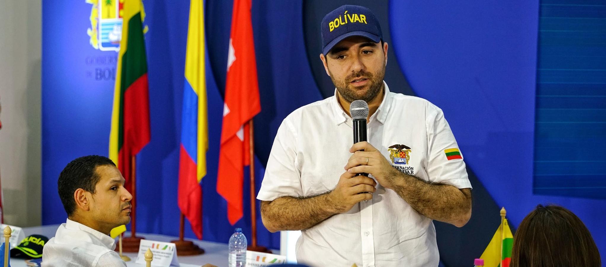 Yamil Arana, Gobernador de Bolívar. 