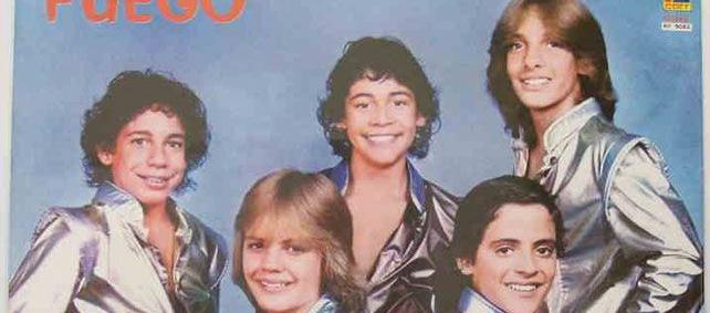 Grupo juvenil Menudo.