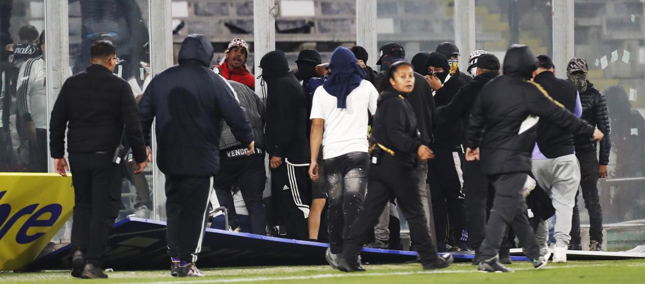 Estadio de Colo Colo, lugar de los hechos.