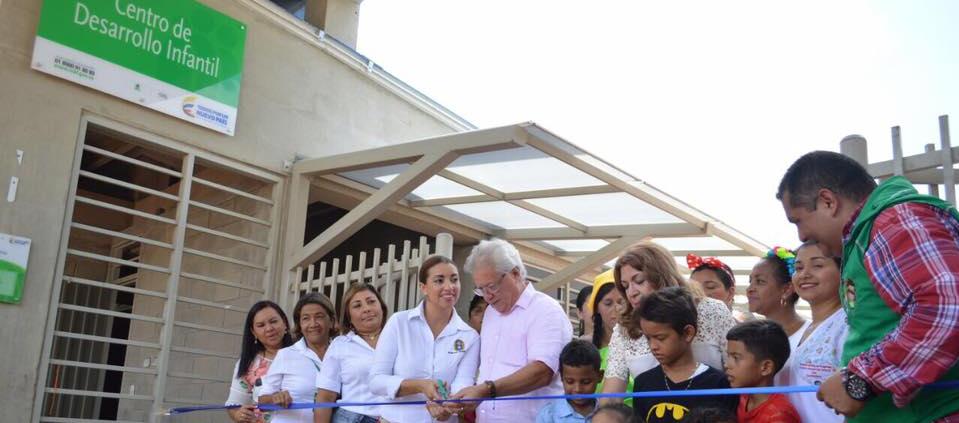 Inauguración del CDI Nueva Esperanza en Soledad.