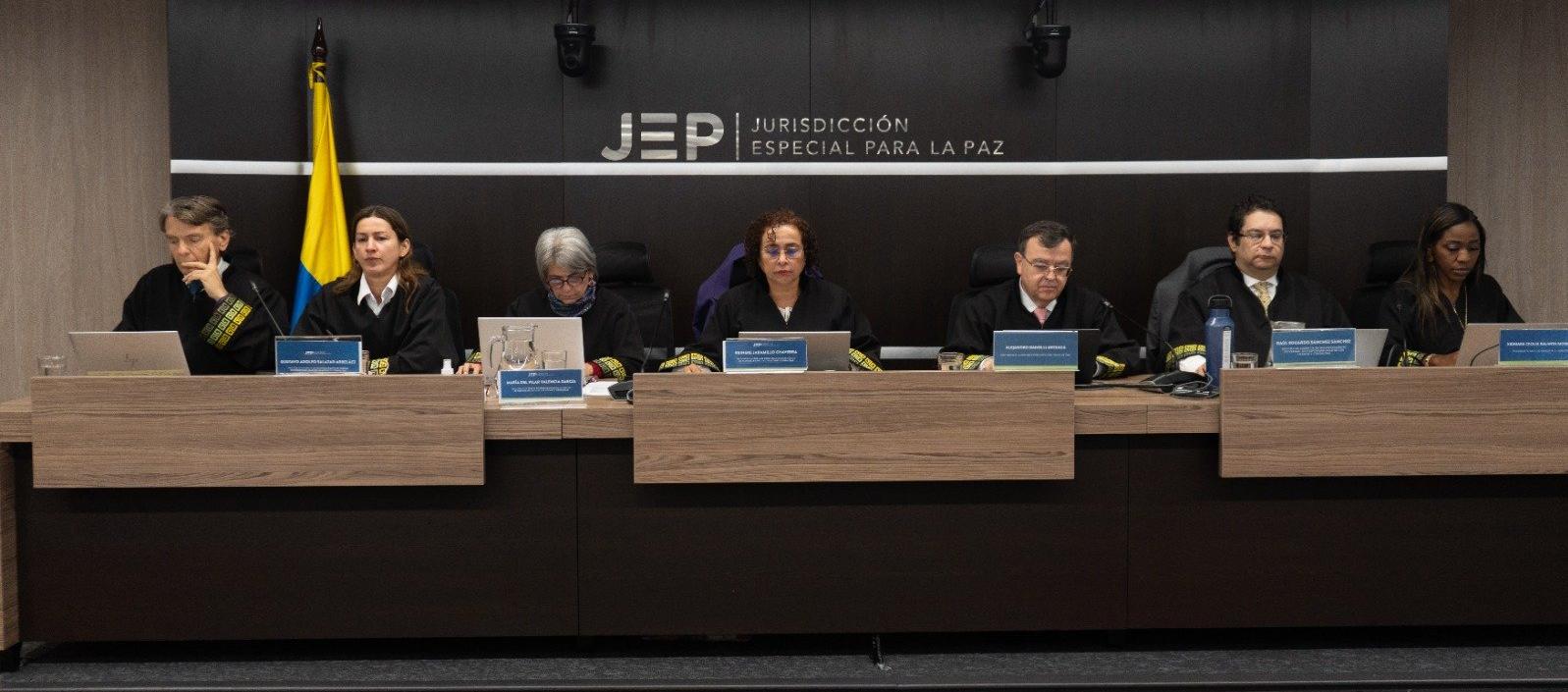 Magistrados de la JEP.