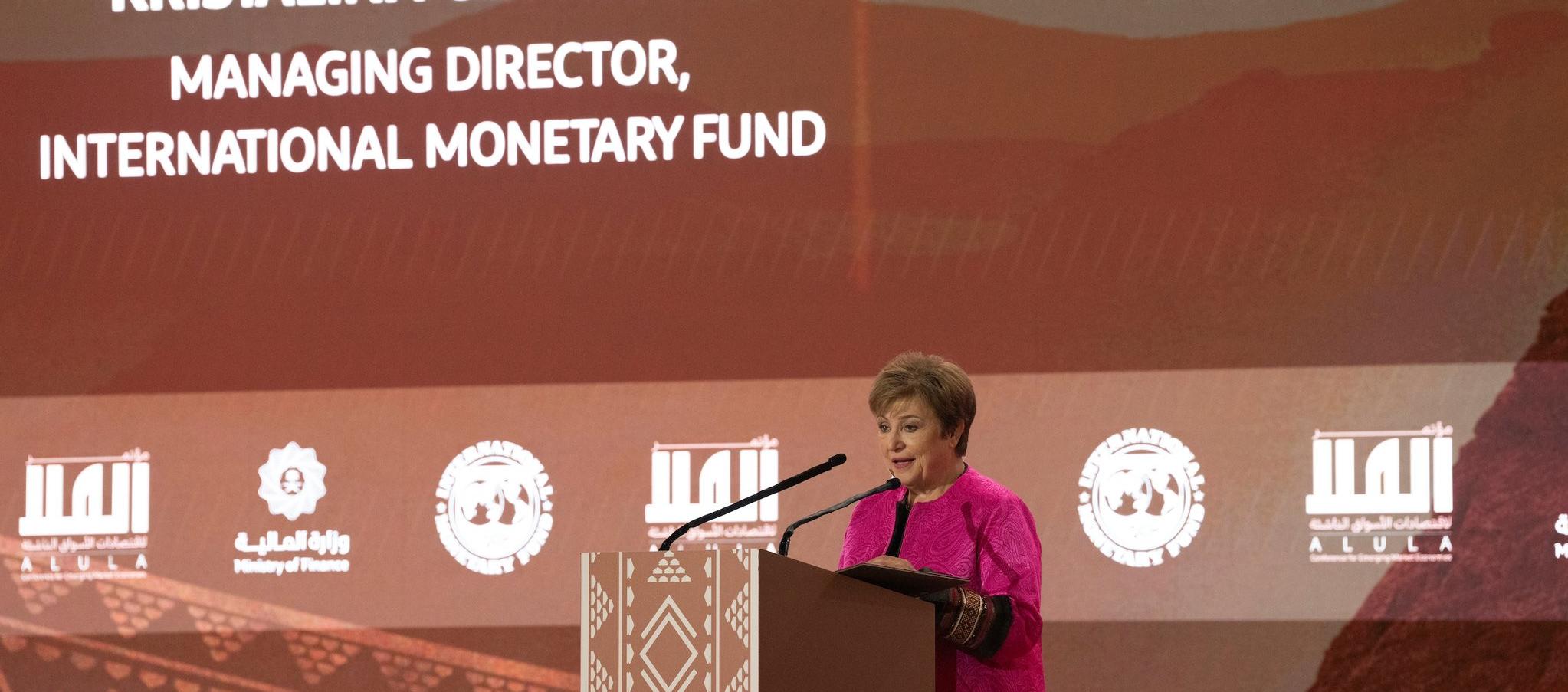 Kristalina Georgieva, directora gerente del Fondo Monetario Internacional.