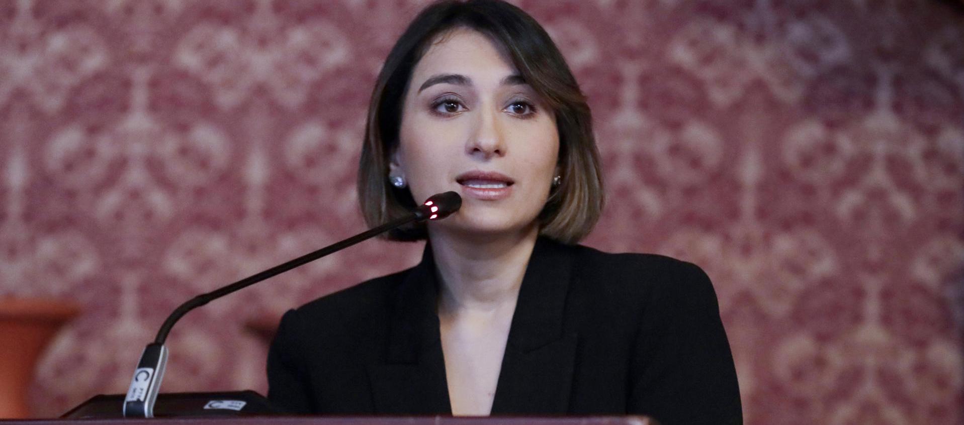 Laura Sarabia, Canciller de Colombia. 