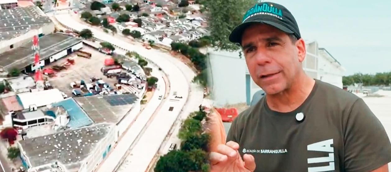 El tramo tapado del Malecón y el Alcalde Alex Char.