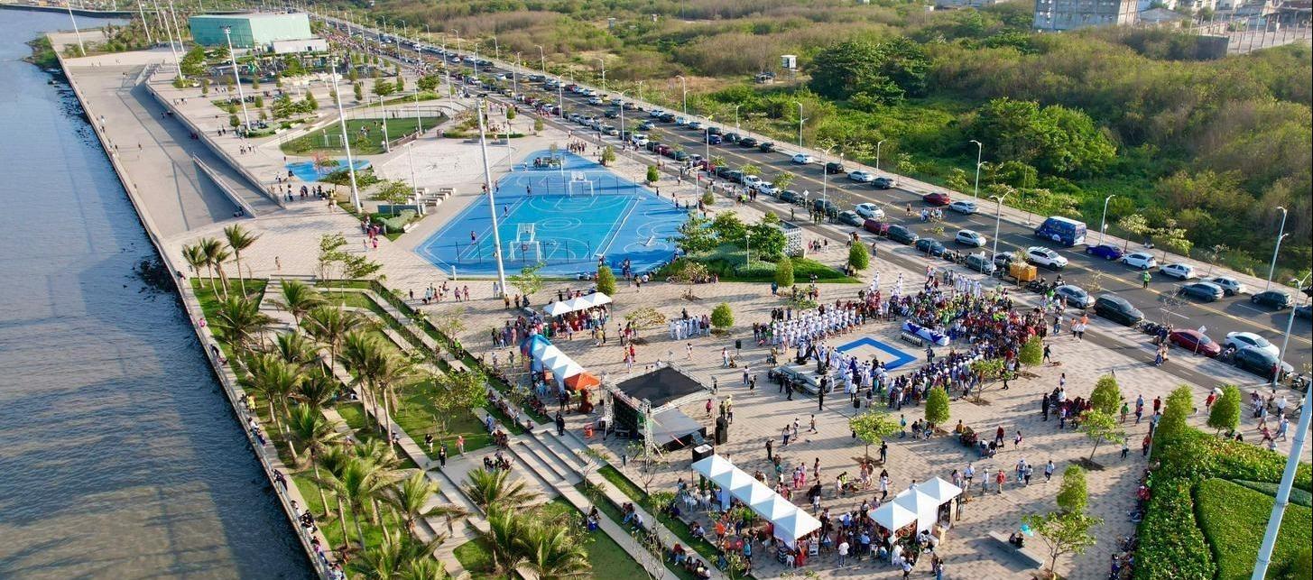 El Gran Malecón del Río, muestra del crecimiento en Barranquilla.