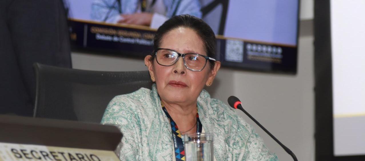 Martha Hernández, directora (e) de Migración Colombia.