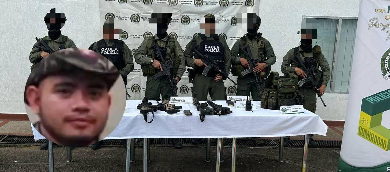 Alias 'May' con material incautado.