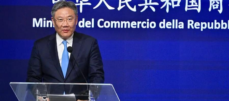 El ministro de Comercio chino, Wang Wentao.