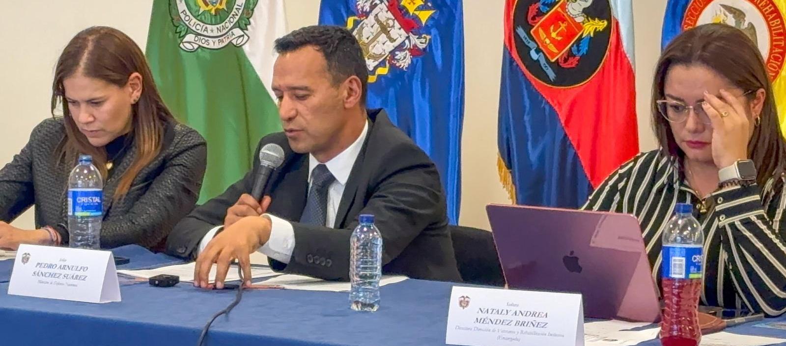 El Ministro de Defensa, Mayor General Pedro Sánchez.