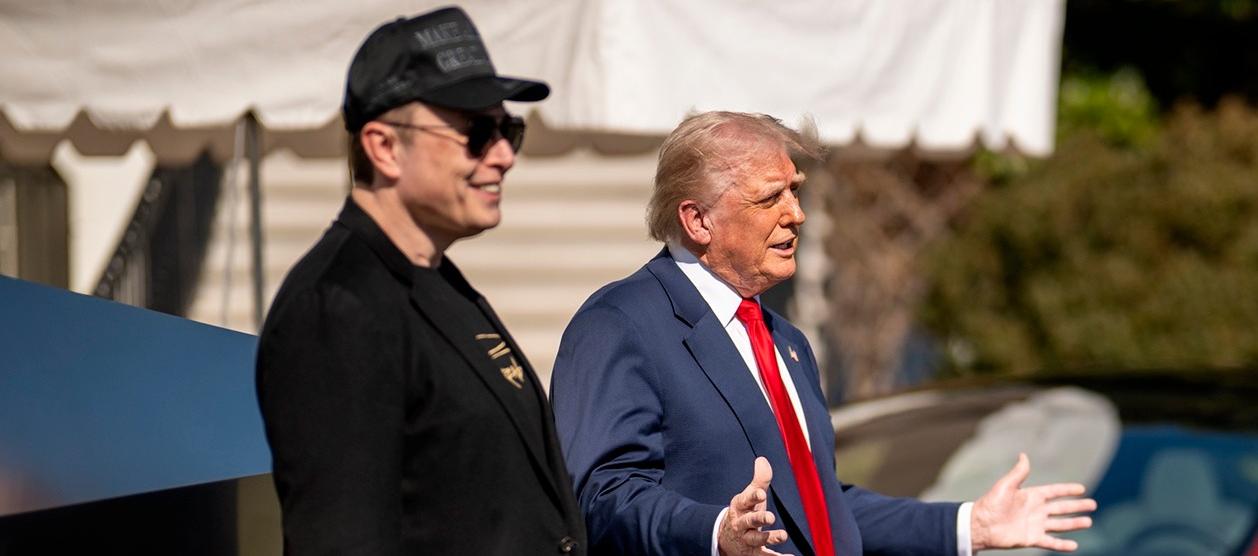 Elon Musk y Donald Trump.