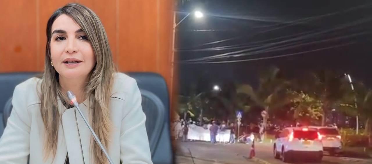 Nadia Blel, senadora conservadora.