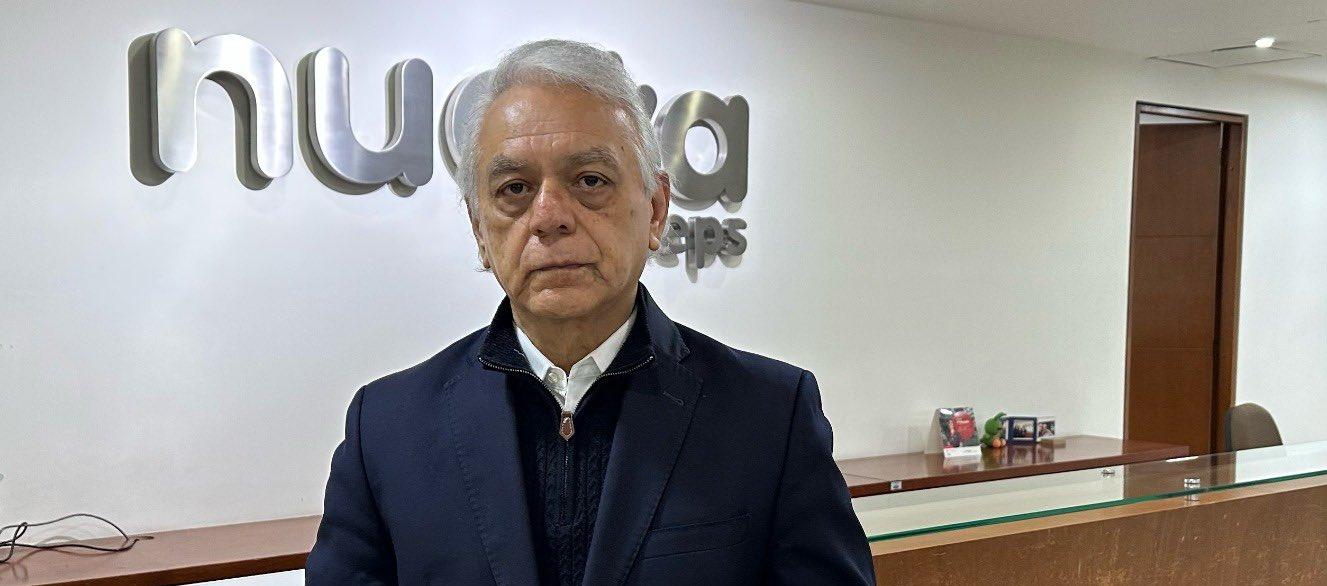 El agente interventor de la Nueva EPS, Bernardo Camacho Rodríguez.