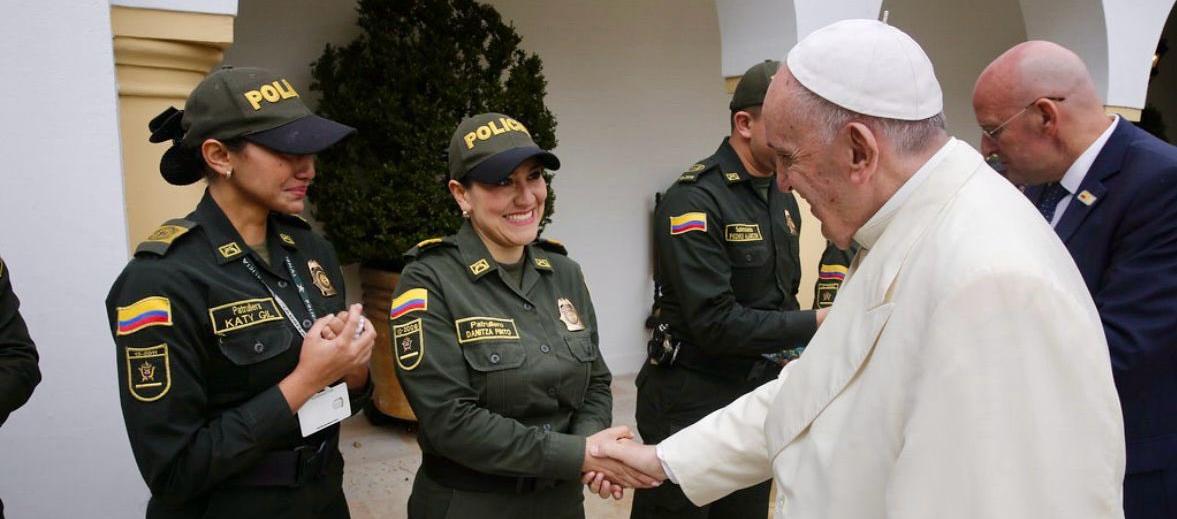 El Papa Francisco tras su visita a Colombia en septiembre del 2017. 