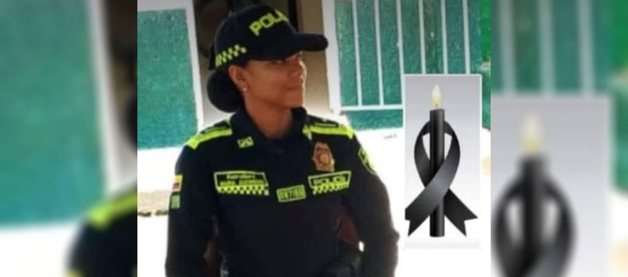 La patrullera María Alejandra Guerrero Montiel.