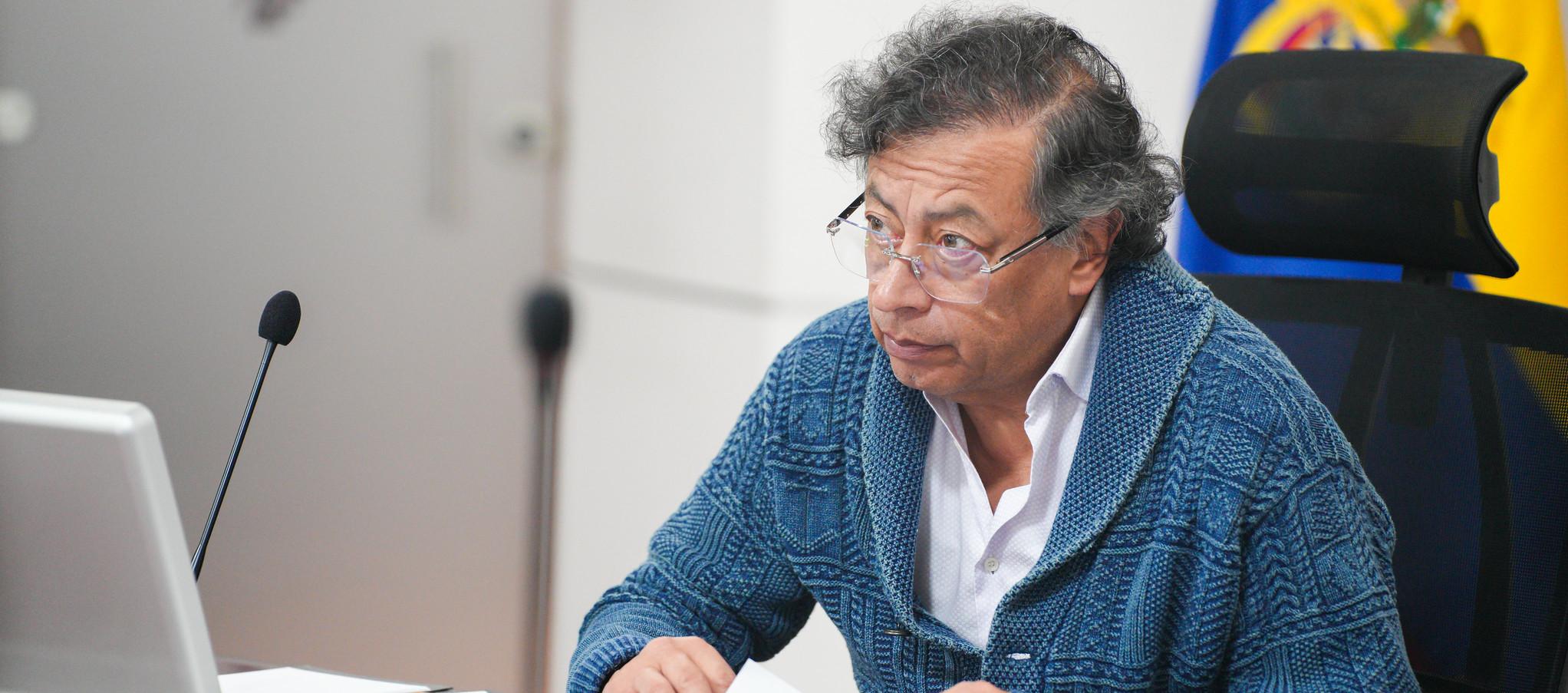 El Presidente de la República, Gustavo Petro.