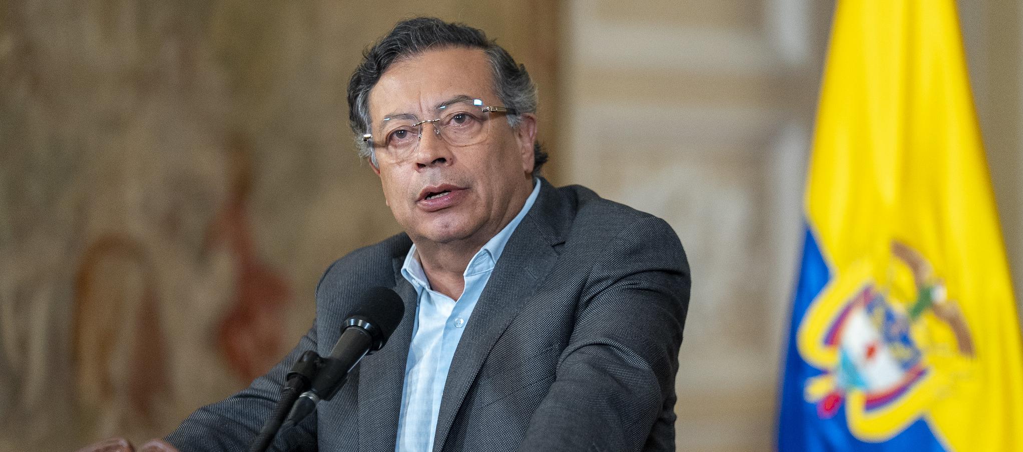 El Presidente Gustavo Petro.