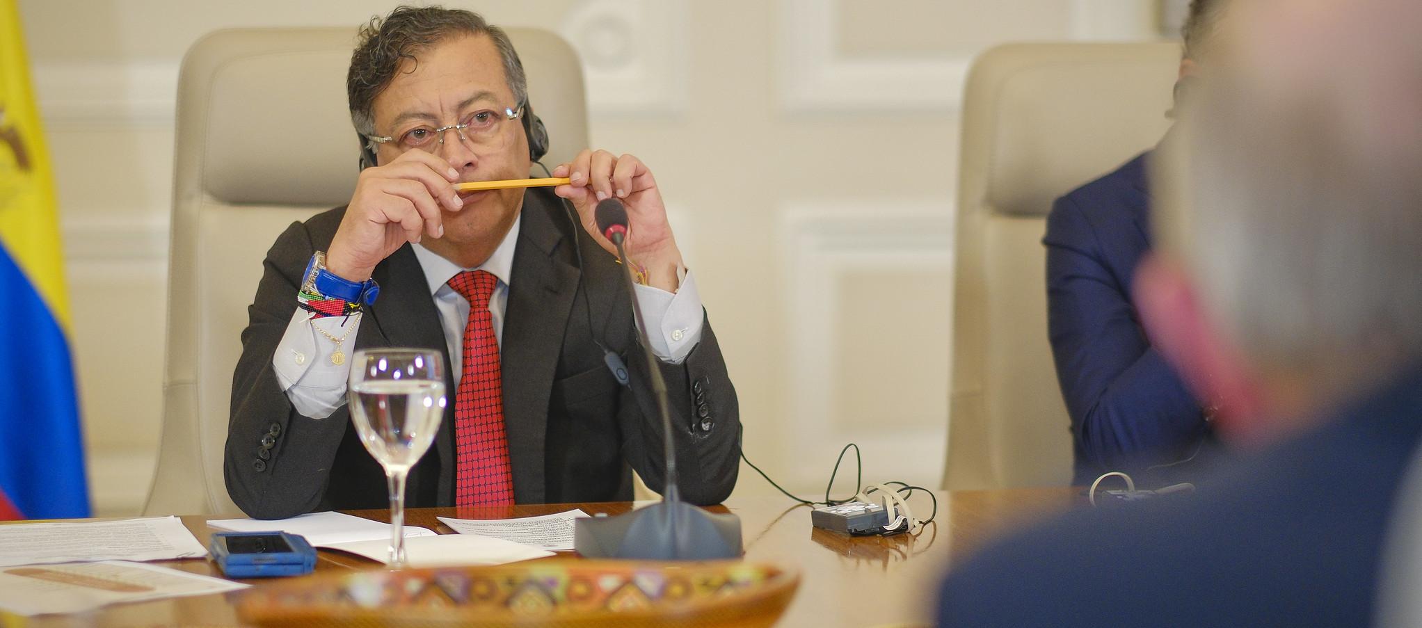 El Presidente de la República, Gustavo Petro.