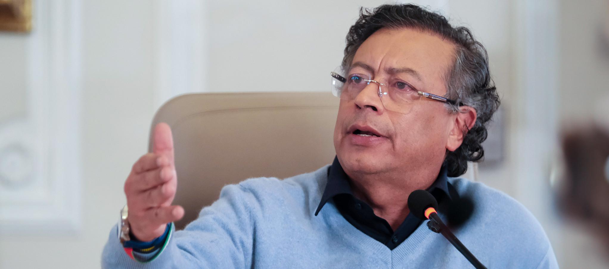 El Presidente de la República, Gustavo Petro.