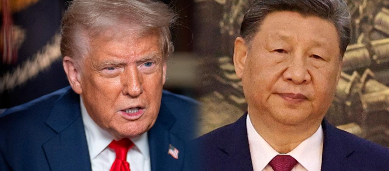 Donald Trump y Xi Jinping. 